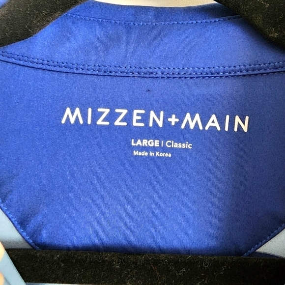 Mizzen + Main Classic Versa Moisture Wicking Polo Shirt Size L - Picture 3 of 5